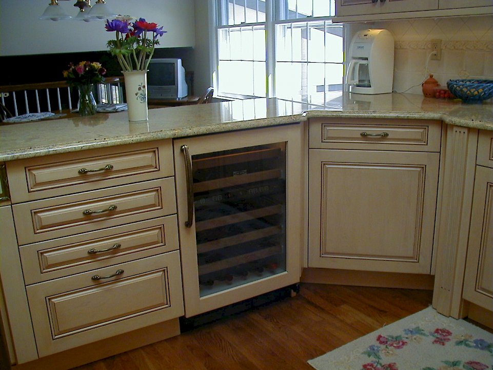 The Sub-Zero 424/O wine storage unit.