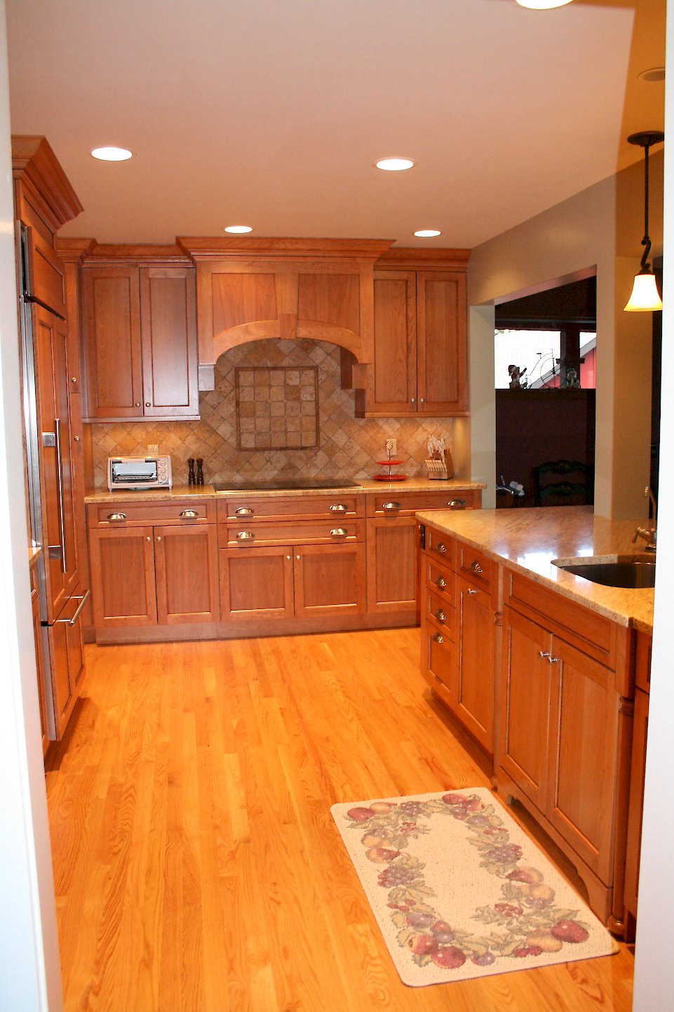 View of the Kitchen Cooking area.