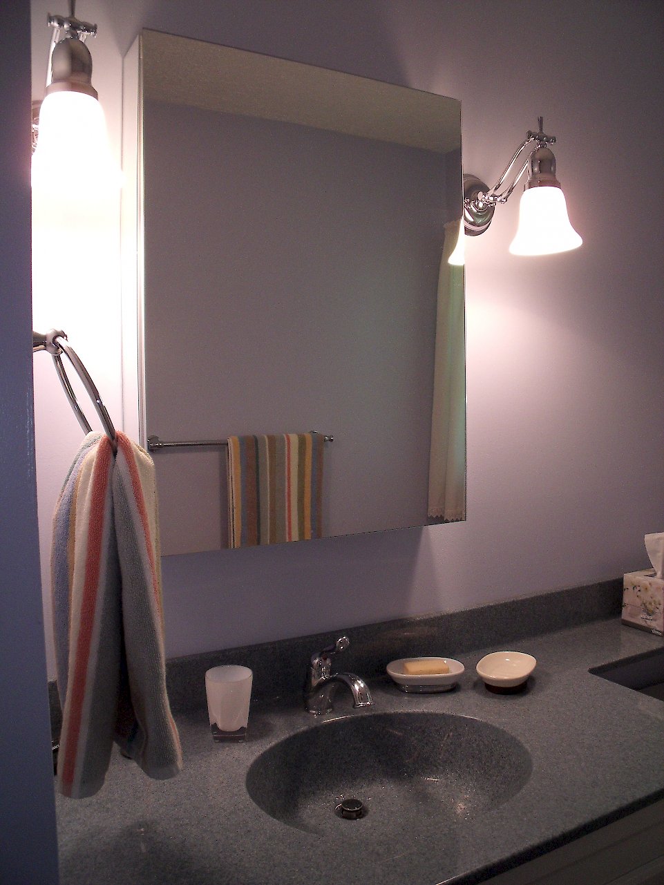 Robern mirror/medicine cabinet.