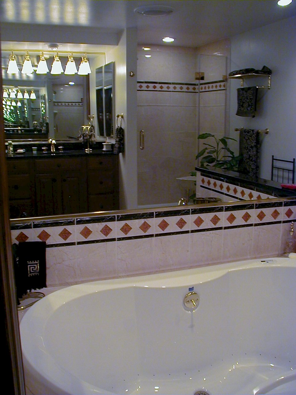 Bain Ultra air jet tub.